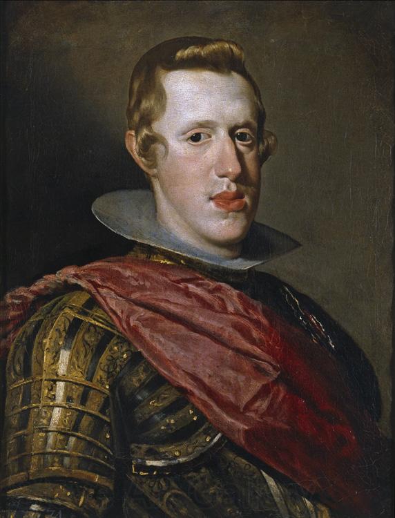 Diego Velazquez Philip IV in Armour (df01) Spain oil painting art